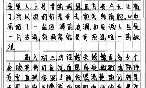 写人的作文800字初中满分优秀