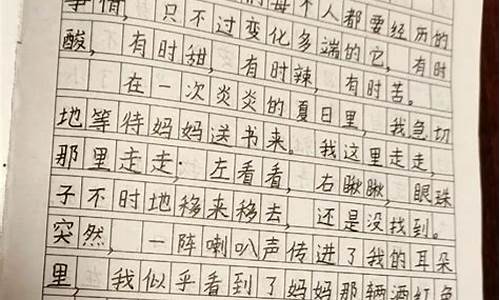 500字写事作文加评价怎么写_500字写事作文加评价怎么写的